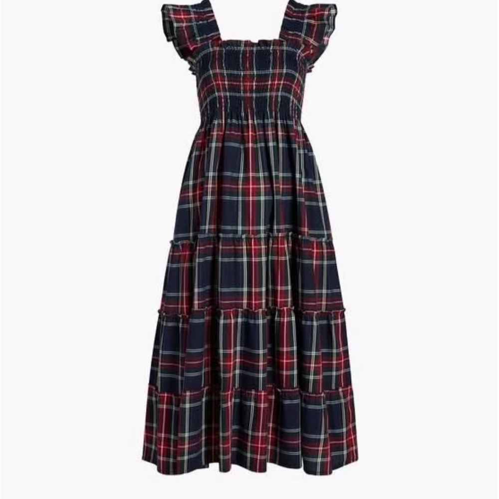 Hill House Tartan Ellie Dress in XS